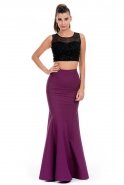 Long Purple Evening Dress GG6763
