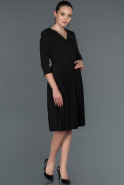 Midi Black Invitation Dress ABK748