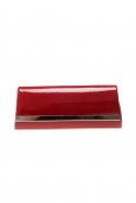 Red Patent Leather Clucth Bag V402