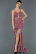 Tail Rose Laced Mermaid Prom Dress ABU1174