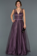Long Lavender Engagement Dress ABU1183