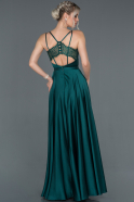 Long Emerald Green Prom Gown ABU1198