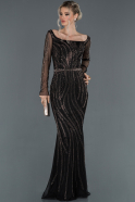 Black Long Evening Dress ABU1214