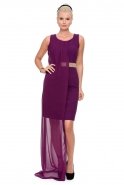 Long Purple Evening Dress GG6844