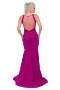 Long Purple Evening Dress O4273