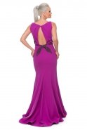 Long Purple Evening Dress O4370