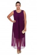 Long Purple Oversized Dress GG5522