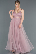 Long Light Lavender Engagement Dress ABU1264