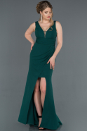 Emerald Green Long Mermaid Evening Dress ABU1266