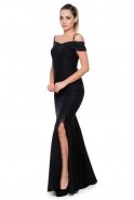 Long Black Evening Dress ABU125