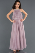 Long Lavender Girl Dress ABU1232