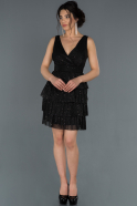 Short Black Invitation Dress ABK783