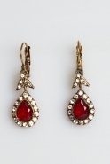 Red Earring EB126