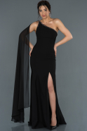 Long Black Mermaid Evening Dress ABU1339