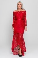 Long Red Evening Dress ALY7350