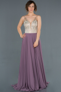 Long Lavender Evening Dress ABU093