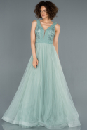 Turquoise Long Engagement Dress ABU1370