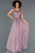 Long Lavender Engagement Dress ABU1304