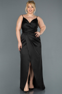 Long Black Oversized Evening Dress ABU1312