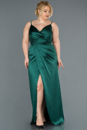 Long Emerald Green Oversized Evening Dress ABU1312