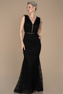 Black Long Evening Dress ABU1399