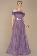 Lavender Long Engagement Dress ABU1397