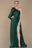 Emerald Green Long Engagement Dress ABU1398