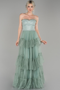Turquoise Long Engagement Dress ABU1429