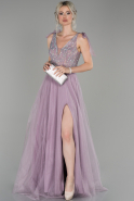Lavender Long Engagement Dress ABU1433