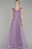 Lavender Long Engagement Dress ABU1435