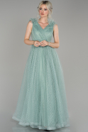 Turquoise Long Engagement Dress ABU1179