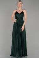 Emerald Green Long Engagement Dress ABU1441