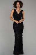 Black Long Evening Dress ABU1287