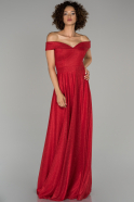 Red Long Evening Dress ABU1374