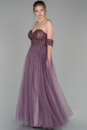 Lavender Long Engagement Dress ABU1491