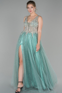 Turquoise Long Engagement Dress ABU1490