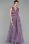 Lavender Long Engagement Dress ABU1494