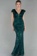 Long Emerald Green Mermaid Evening Dress ABU1481