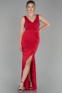Red Long Evening Dress ABU1483