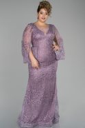 Lila Long Plus Size Evening Dress ABU1223