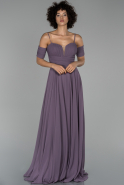 Long Lavender Evening Dress ABU1526