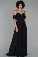 Long Black Evening Dress ABU1526