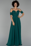Long Emerald Green Evening Dress ABU1526