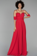 Long Red Evening Dress ABU1526