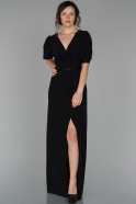 Long Black Evening Dress ABU1538