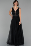 Long Black Evening Dress ABU1540