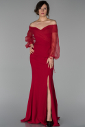Long Red Evening Dress ABU1545