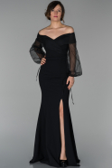 Long Black Evening Dress ABU1545