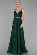 Long Emerald Green Evening Dress ABU1503
