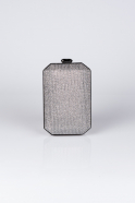 Smoked Color Silvery Box Bag V293